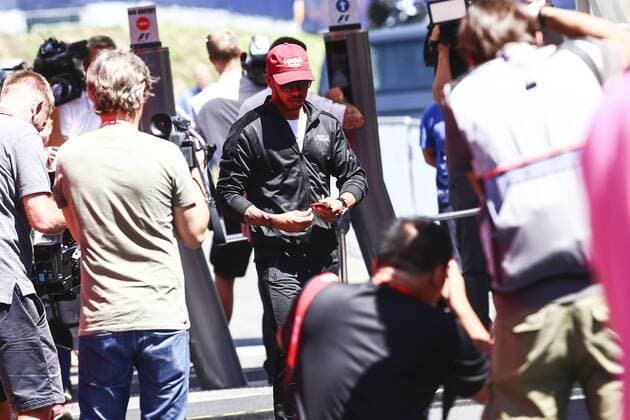 FORMULA 1 - GP of Austria 2017 SPIELBERG,AUSTRIA,06.JUL.17 - MOTORSPORTS, FORMULA 1 - Grand Prix of Austria, Red Bull Ring, preview. Image shows Lewis Hamilton (GBR Mercedes). GEPAxpictures xFelixxRoittner