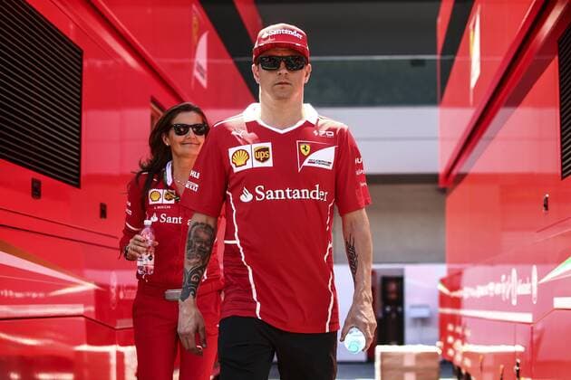 FORMULA 1 - GP of Austria 2017 SPIELBERG,AUSTRIA,06.JUL.17 - MOTORSPORTS, FORMULA 1 - Grand Prix of Austria, Red Bull Ring, preview. Image shows Kimi Raikkoenen (FIN Ferrari). GEPAxpictures xFelixxRoittner