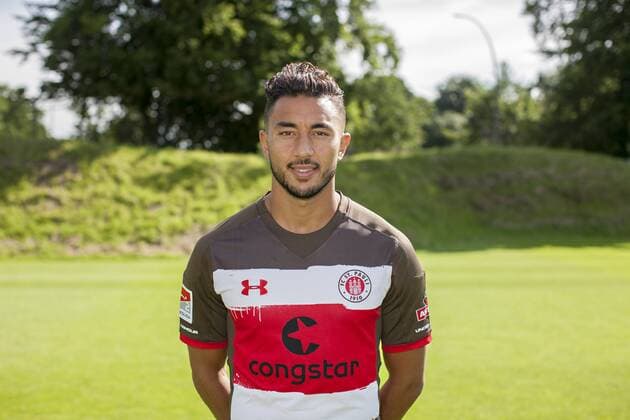 Aziz Bouhaddouz (St.Pauli) 06.07.2017, Hamburg, Mannschaftsfototermin FCSt.Pauli 1910 Â
