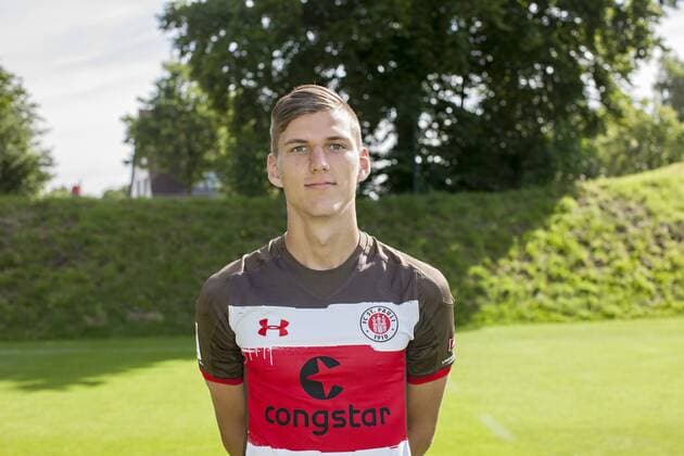 Brian Koglin 06.07.2017, Hamburg, Mannschaftsfototermin FCSt.Pauli 1910 Â