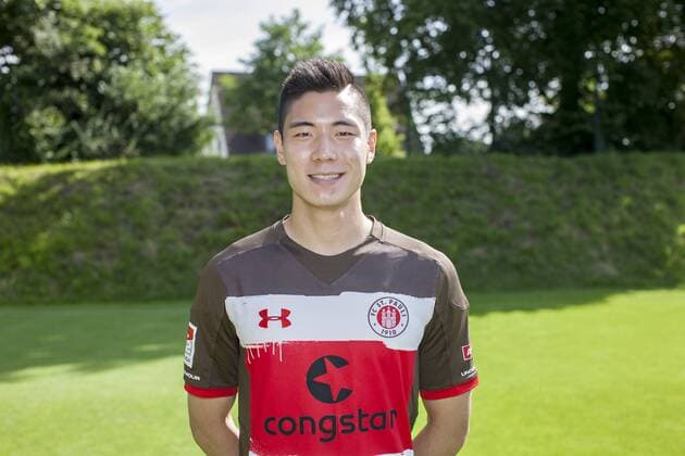 Yiyoung Park 06.07.2017, Hamburg, Mannschaftsfototermin FCSt.Pauli 1910 Â