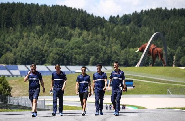 FORMULA 1 - GP of Austria 2017 SPIELBERG,AUSTRIA,06.JUL.17 - MOTORSPORTS, FORMULA 1 - Grand Prix of Austria, Red Bull Ring, preview. Image shows Pascal Wehrlein (GER Sauber). GEPAxpictures xDanielxGoetzhaber