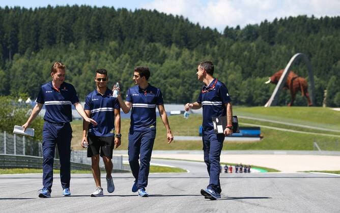 FORMULA 1 - GP of Austria 2017 SPIELBERG,AUSTRIA,06.JUL.17 - MOTORSPORTS, FORMULA 1 - Grand Prix of Austria, Red Bull Ring, preview. Image shows Pascal Wehrlein (GER Sauber). GEPAxpictures xDanielxGoetzhaber