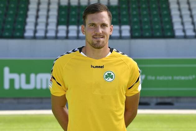 06.07.2017 - SpVgg Spielvereinigung Greuther Fürth Kleeblatt - 2. Fußball Bundesliga BL - Saison 2017 2018 - Fototermin Porträttermin Portraittermin - - Balazs Megyeri (24, SpVgg Greuther Fürth ) Einzelbild Einzelfoto Portrait Porträt Kopfbild