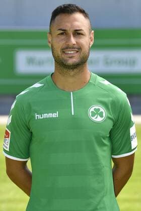 06.07.2017 - SpVgg Spielvereinigung Greuther Fürth Kleeblatt - 2. Fußball Bundesliga BL - Saison 2017 2018 - Fototermin Porträttermin Portraittermin - - Manuel Torres (17, SpVgg Greuther Fürth ) - Einzelbild Einzelfoto Portrait Porträt Kopfbild