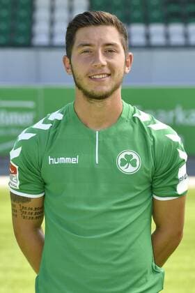 06.07.2017 - SpVgg Spielvereinigung Greuther Fürth Kleeblatt - 2. Fußball Bundesliga BL - Saison 2017 2018 - Fototermin Porträttermin Portraittermin - - Maximilian Wittek (3, SpVgg Greuther Fürth ) Einzelbild Einzelfoto Portrait Porträt Kopfbild