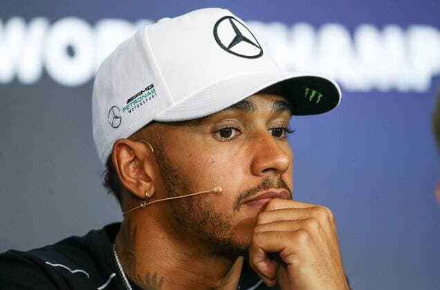 FORMULA 1 - GP of Austria 2017 SPIELBERG,AUSTRIA,06.JUL.17 - MOTORSPORTS, FORMULA 1 - Grand Prix of Austria, Red Bull Ring, press conference PK Pressekonferenz Image shows Lewis Hamilton (GBR Mercedes). GEPAxpictures xDanielxGoetzhaber