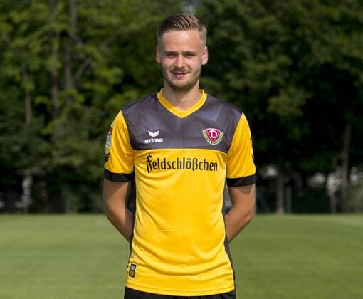 Fußball, 2. Bundesliga, Saison 2017 2018, SG Dynamo Dresden, Porträttermin, (06.07.2017). Lucas Röser. RM001