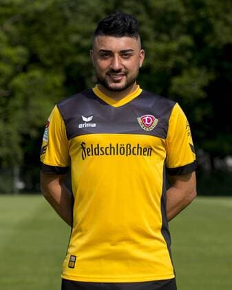 Fußball, 2. Bundesliga, Saison 2017 2018, SG Dynamo Dresden, Porträttermin, (06.07.2017). Aias Aosman. RM001