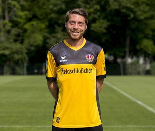 Fußball, 2. Bundesliga, Saison 2017 2018, SG Dynamo Dresden, Porträttermin, (06.07.2017). Andreas Lumpi Lambertz. RM001