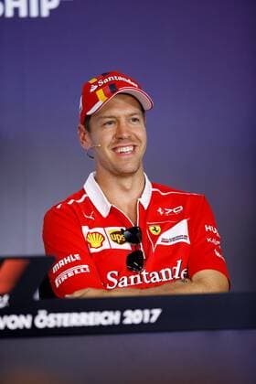 Motorsports: FIA Formula One World Championship WM Weltmeisterschaft 2017, Grand Prix of Austria, 5 Sebastian Vettel (GER, Scuderia Ferrari), Spielberg Austria xHOCHxZWEIx