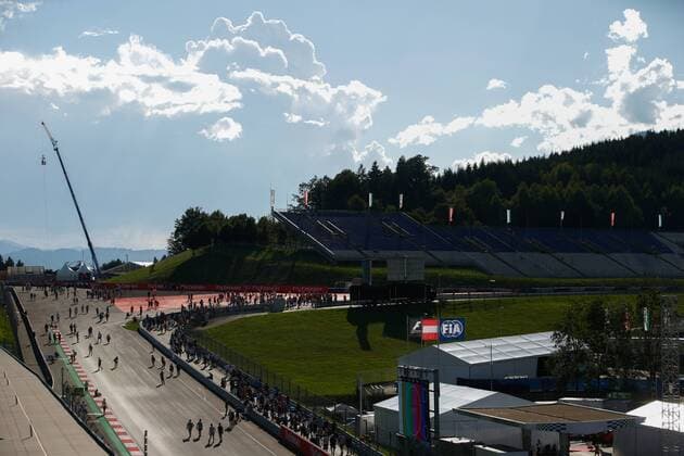 Motorsports: FIA Formula One World Championship WM Weltmeisterschaft 2017, Grand Prix of Austria, General view, Red Bull Ring Spielberg Spielberg Austria xHOCHxZWEIx