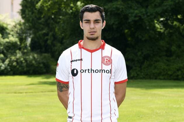 Fußball, 2. BL, Fortuna Düsseldorf Porträttermin Porträt: Fußball, GER, 2.BL, Porträttermin 2017 2018, Fortuna Düsseldorf: Kaan Ayhan (Düsseldorf)