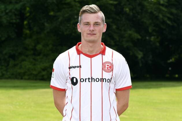 Fußball, 2. BL, Fortuna Düsseldorf Porträttermin Porträt: Fußball, GER, 2.BL, Porträttermin 2017 2018, Fortuna Düsseldorf: Marlon Ritter (Düsseldorf)