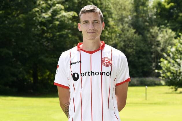 Fußball, 2. BL, Fortuna Düsseldorf Porträttermin Porträt: Fußball, GER, 2.BL, Porträttermin 2017 2018, Fortuna Düsseldorf: Marcel Sobottka (Düsseldorf)