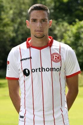 Fußball, 2. BL, Fortuna Düsseldorf Porträttermin Porträt: Fußball, GER, 2.BL, Porträttermin 2017 2018, Fortuna Düsseldorf: Karlo Majic (Düsseldorf)