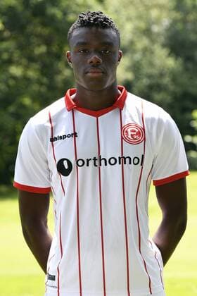 Fußball, 2. BL, Fortuna Düsseldorf Porträttermin Porträt: Fußball, GER, 2.BL, Porträttermin 2017 2018, Fortuna Düsseldorf: Anderson Lucoqui (Düsseldorf)