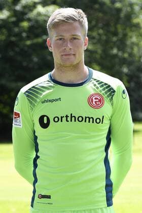 Fußball, 2. BL, Fortuna Düsseldorf Porträttermin Porträt: Fußball, GER, 2.BL, Porträttermin 2017 2018, Fortuna Düsseldorf: Tim Wiesner (Düsseldorf)