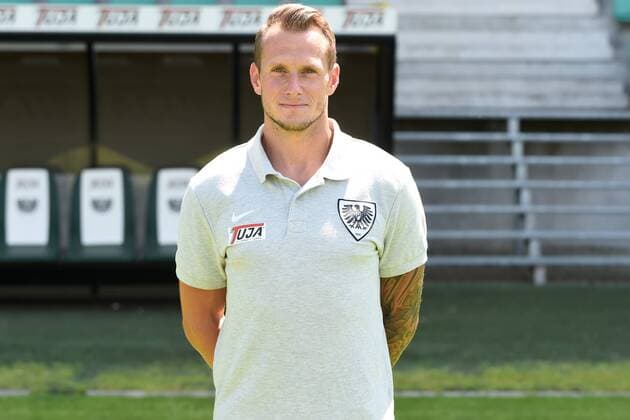 Fußball 3. Liga, Porträttermin 2017 2018 SC Preußen Münster am 06.07.2017 im Preußenstadion in Münster Physiotherapeut Christian Krabbe (Muenster) MT