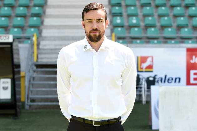 Fußball 3. Liga, Porträttermin 2017 2018 SC Preußen Münster am 06.07.2017 im Preußenstadion in Münster Sportdirektor Mate Metzelder (Muenster) MT