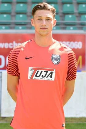 Fußball 3. Liga, Porträttermin 2017 2018 SC Preußen Münster am 06.07.2017 im Preußenstadion in Münster Torwart Nils Körber Koerber (Muenster) MT