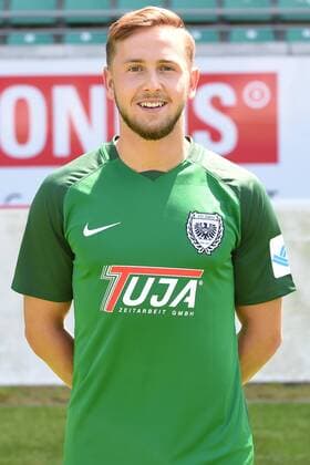 Fußball 3. Liga, Porträttermin 2017 2018 SC Preußen Münster am 06.07.2017 im Preußenstadion in Münster Lucas Cueto (Muenster) MT