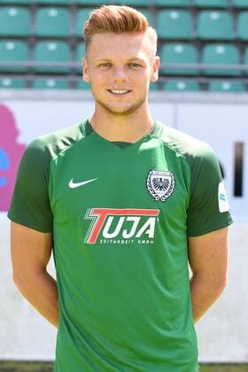 Fußball 3. Liga, Porträttermin 2017 2018 SC Preußen Münster am 06.07.2017 im Preußenstadion in Münster Lion Schweers (Muenster) MT