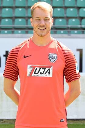 Fußball 3. Liga, Porträttermin 2017 2018 SC Preußen Münster am 06.07.2017 im Preußenstadion in Münster Torwart Maximilian Schulze Niehues (Muenster) MT