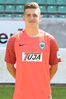 Fußball 3. Liga, Porträttermin 2017 2018 SC Preußen Münster am 06.07.2017 im Preußenstadion in Münster Torwart Luis Klante (Muenster) MT