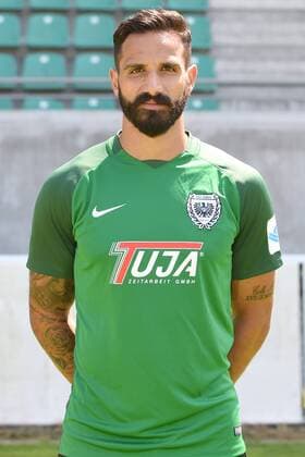 Fußball 3. Liga, Porträttermin 2017 2018 SC Preußen Münster am 06.07.2017 im Preußenstadion in Münster Adriano Grimaldi (Muenster) MT