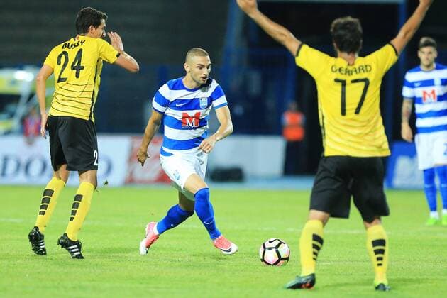 UEFA Europa League, First qualifying round, 2nd leg, NK Osijek - UE Santa Coloma 06.07.2017., stadium Gradski vrt, Osijek, Croatia - UEFA Europa League, First qualifying round, 2nd leg, NK Osijek - UE Santa Coloma. Eros Grezda.  DavorxJavorovic PIXSELL