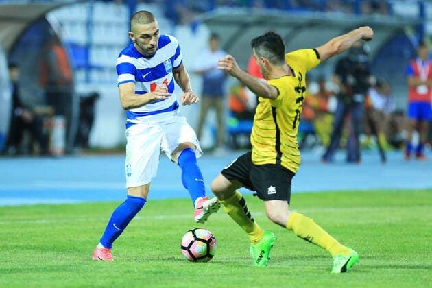 UEFA Europa League, First qualifying round, 2nd leg, NK Osijek - UE Santa Coloma 06.07.2017., stadium Gradski vrt, Osijek, Croatia - UEFA Europa League, First qualifying round, 2nd leg, NK Osijek - UE Santa Coloma. Eros Grezda.  DavorxJavorovic PIXSELL