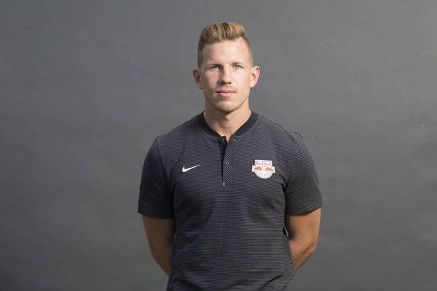 SOCCER - BL, RBS, team photoshooting SALZBURG,AUSTRIA,05.JUL.17 - SOCCER - tipico Bundesliga, Red Bull Salzburg, team photo shooting. Image shows athlet coach Patrick Eibenberger (RBS). GEPAxpictures xFelixxRoittner