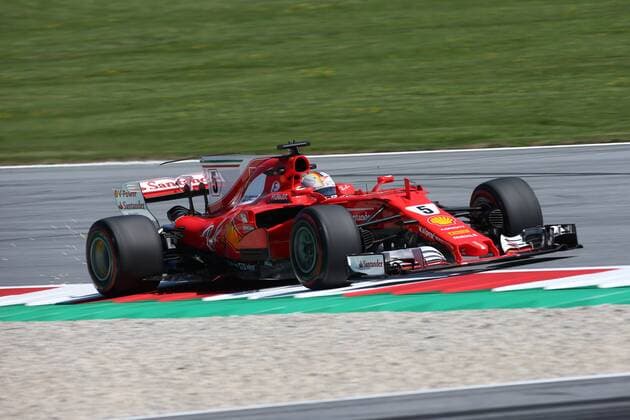 Austrian Grand Prix, Red Bull Ring 06 - 09 July 2017 07.07.2017- Free Practice 1, Sebastian Vettel (GER) Scuderia Ferrari SF70H 