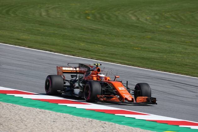 Austrian Grand Prix, Red Bull Ring 06 - 09 July 2017 07.07.2017- Free Practice 1, Stoffel Vandoorne (BEL) McLaren MCL32 