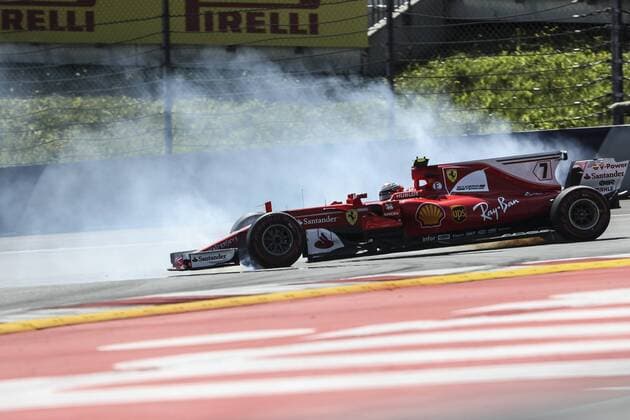 FORMULA 1 - GP of Austria 2017 SPIELBERG,AUSTRIA,07.JUL.17 - MOTORSPORTS, FORMULA 1 - Grand Prix of Austria, Red Bull Ring, free practice. Image shows Kimi Raikkoenen (FIN Ferrari). GEPAxpictures xFelixxRoittner