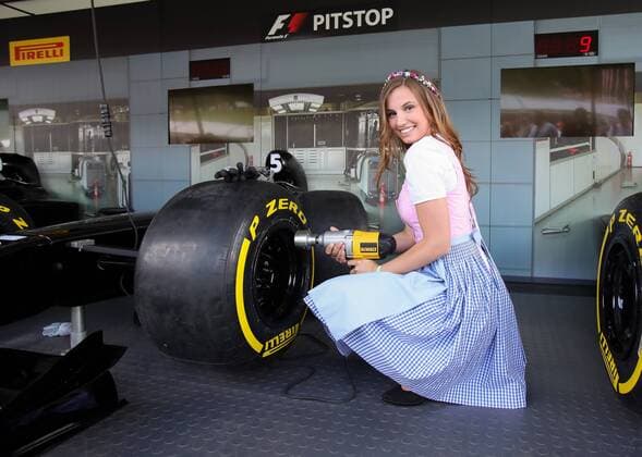 FORMULA 1 - GP of Austria 2017 SPIELBERG,AUSTRIA,07.JUL.17 - MOTORSPORTS, FORMULA 1 - Grand Prix of Austria, Red Bull Ring, free practice. Image shows Sophie. Keywords: Formula Una. GEPAxpictures xChristianxWalgram