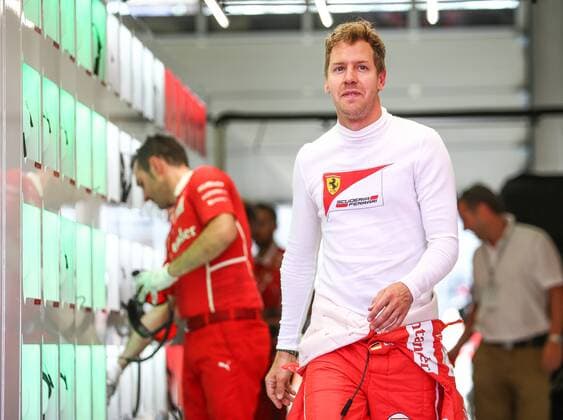 FORMULA 1 - GP of Austria 2017 SPIELBERG,AUSTRIA,07.JUL.17 - MOTORSPORTS, FORMULA 1 - Grand Prix of Austria, Red Bull Ring, free practice. Image shows Sebastian Vettel (GER Ferrari). GEPAxpictures xDanielxGoetzhaber