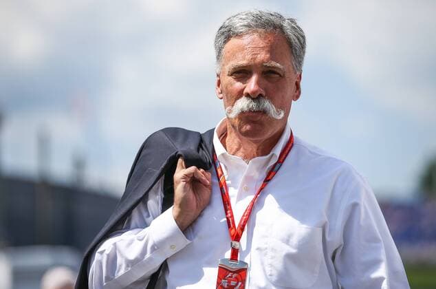 FORMULA 1 - GP of Austria 2017 SPIELBERG,AUSTRIA,07.JUL.17 - MOTORSPORTS, FORMULA 1 - Grand Prix of Austria, Red Bull Ring, free practice. Image shows Chase Carey (Formula One Group). GEPAxpictures xDanielxGoetzhaber