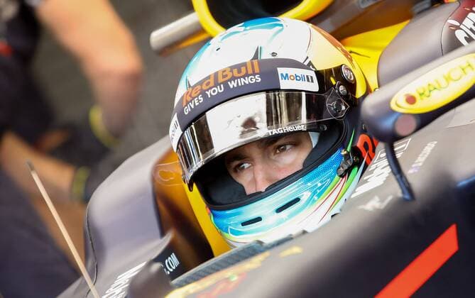FORMULA 1 - GP of Austria 2017 SPIELBERG,AUSTRIA,07.JUL.17 - MOTORSPORTS, FORMULA 1 - Grand Prix of Austria, Red Bull Ring, free practice. Image shows Daniel Ricciardo (AUS Red Bull Racing). GEPAxpictures xChristianxWalgram
