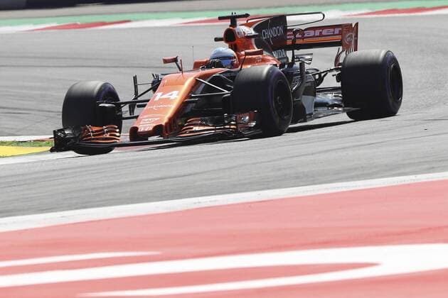FORMULA 1 - GP of Austria 2017 SPIELBERG,AUSTRIA,07.JUL.17 - MOTORSPORTS, FORMULA 1 - Grand Prix of Austria, Red Bull Ring, free practice. Image shows Fernando Alonso (ESP McLaren Honda). GEPAxpictures xFelixxRoittner
