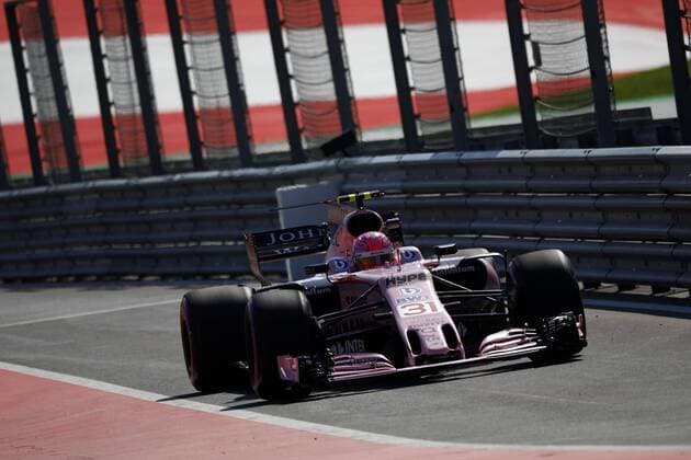 Motorsports: FIA Formula One World Championship WM Weltmeisterschaft 2017, Grand Prix of Austria, 31 Esteban Ocon (FRA, Sahara Force India F1 Team), Spielberg Austria xHOCHxZWEIx