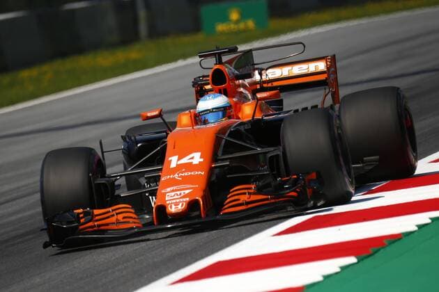 Motorsports: FIA Formula One World Championship WM Weltmeisterschaft 2017, Grand Prix of Austria, 14 Fernando Alonso (ESP, McLaren Honda), Spielberg Austria xHOCHxZWEIx