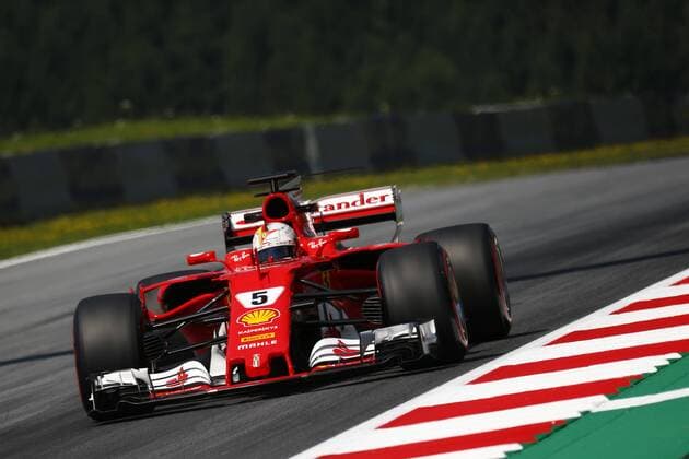 Motorsports: FIA Formula One World Championship WM Weltmeisterschaft 2017, Grand Prix of Austria, 5 Sebastian Vettel (GER, Scuderia Ferrari), Spielberg Austria xHOCHxZWEIx