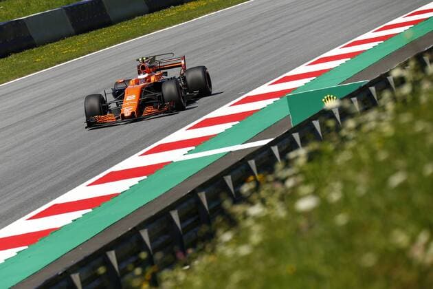 Motorsports: FIA Formula One World Championship WM Weltmeisterschaft 2017, Grand Prix of Austria, 2 Stoffel Vandoorne (BEL, McLaren Honda), Spielberg Austria xHOCHxZWEIx