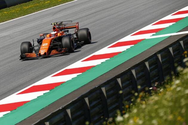 Motorsports: FIA Formula One World Championship WM Weltmeisterschaft 2017, Grand Prix of Austria, 2 Stoffel Vandoorne (BEL, McLaren Honda), Spielberg Austria xHOCHxZWEIx