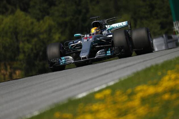 Motorsports: FIA Formula One World Championship WM Weltmeisterschaft 2017, Grand Prix of Austria, 44 Lewis Hamilton (GBR, Mercedes AMG Petronas F1 Team), Spielberg Austria xHOCHxZWEIx