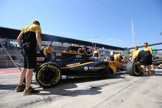 Austrian Grand Prix, Red Bull Ring 06 - 09 July 2017 07.07.2017- Free Practice 1, Sergey Sirotkin (RUS) Renault F1 Team RS17 3rd driver 