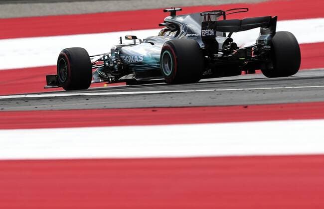 FORMULA 1 - GP of Austria 2017 SPIELBERG,AUSTRIA,07.JUL.17 - MOTORSPORTS, FORMULA 1 - Grand Prix of Austria, Red Bull Ring, free practice. Image shows Lewis Hamilton (GBR Mercedes). GEPAxpictures xFelixxRoittner