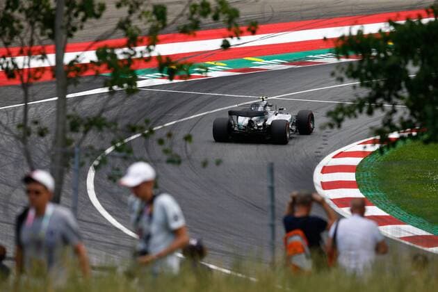 Motorsports: FIA Formula One World Championship WM Weltmeisterschaft 2017, Grand Prix of Austria, 77 Valtteri Bottas (FIN, Mercedes AMG Petronas F1 Team), Spielberg Austria xHOCHxZWEIx